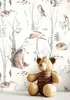 NEWROOM Tapete Braun Vliestapete Waldtiere - Kindertapete Produktbild-Vorschau 1