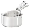 Set mit 3 edelstahl-kochtöpfen 16/18/20 cm De buyer 3706.01 Produktbild-Vorschau 2