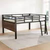 Letto a soppalco AIORBER, 200x140 cm, struttura in ferro Anteprima dell’immagine prodotto 1