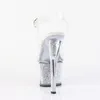 SKY-308RSI Damen Sandale von Pleaser, Transparent EU 35, US Produktbild-Vorschau 4