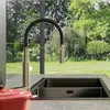 Lenz Küchenarmatur NALU Nickel – Flexible Pendelbrause, 2 Produktbild-Vorschau 2