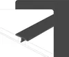 Dalsys T Profil Edelstahl V2A poliert, Fliesenschiene 2,5m Produktbild-Vorschau 5