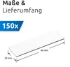 ECENCE 150 Magnetstreifen beschreibbar - 60x20mm Weiss - Produktbild-Vorschau 5