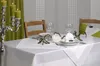 Tischdecke Eleganz Tischwäsche weiß Mitteldecke weiss Produktbild-Vorschau 2
