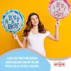 Folienballon „It’s a Boy“ mit blauen Fußabdrücken, Produktbild-Vorschau 5