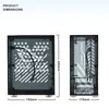 Przenośna mała obudowa komputerowa, obudowa z pleksi, Podgląd zdjęcia produktu 9