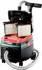 A Metabo Allessauger ASR 25 L SC vacuum cleaner with its lid open, showing the filters inside. Podgląd zdjęcia produktu