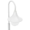 vidaXL Dissuasore luminoso da giardino E27 120 cm Alluminio Anteprima dell’immagine prodotto 3