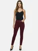 Tazzio Damen Skinny Fit Jeans F138 (Bordeaux, 40) Produktbild-Vorschau 2