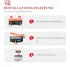 Instructions for installing a toner cartridge into a printer. Produktbild-Vorschau