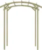 vidaXL Záhradná pergola z impregnovaného borovicového dreva Náhľad obrázku produktu 2