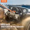 A winch on a Jeep is pulling itself out of a muddy ditch. Náhled obrázku produktu