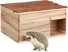 Relaxdays Igelhaus, Holz, Igelhotel mit Boden, Produktbild-Vorschau 4