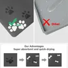 Hundefuttermatte, saugfähige Napfmatte für Böden, Produktbild-Vorschau 3