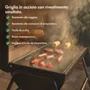 VonHaus Barbecue a Carbone – Barile, 2 in 1 Barbecue e Anteprima dell’immagine prodotto 4