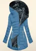 ASKSA Manteau d'hiver Femme Doublé chaud Veste matelassée Voir les images du produit 2