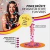 Party Popper 40cm Pinke Brüste, 5er Set Produktbild-Vorschau 3