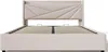 Letto imbottito Flieks 180x200cm con USB e Type-C, letto a Anteprima dell’immagine prodotto 9