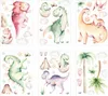 Fensterbilder Dinosaurier selbstklebend - Statisch Haftende Produktbild-Vorschau 1