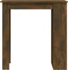 vidaXL Barový stůl s policí Smoked Oak 102x50x103,5cm Náhled obrázku produktu 5