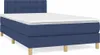 vidaXL Boxspringbett mit Matratze & LED Blau 120x190 cm Produktbild-Vorschau 2