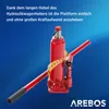 AREBOS 2x Auffahrrampe mit hydraulischem Wagenheber, XXL Produktbild-Vorschau 5