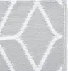 vidaXL Dywanik zewnętrzny ARAKIL szary 190x290 cm PP Podgląd zdjęcia produktu 4