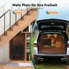 Sekey ruční vozík, skládací ruční vozík se 4 koly, nosnost Náhled obrázku produktu 4