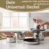 LS-LebenStil Universal Topfdeckel Glasdeckel Ø 18 20 22cm Produktbild-Vorschau 3