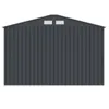 HATTORO S250 Metall Gerätehaus Geräteschuppen mit Produktbild-Vorschau 9