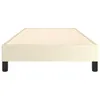 vidaXL Boxspringbettgestell Creme 90x190 cm Kunstleder Produktbild-Vorschau 4