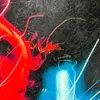 Gaming Teppich mit neonfarbigen Symbolen auf schwarzem Produktbild-Vorschau 5