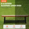 Panca da giardino VEVOR, panca da giardino in legno grande Anteprima dell’immagine prodotto 2