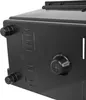 A close-up view of the side and bottom of a black plastic plant insert. Anteprima dell’immagine prodotto