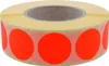 1000 Thermoetiketten 20mm rund rot Produktbild-Vorschau 1