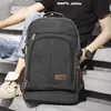 Herren Canvas 17.3 Zoll Laptop Rucksack 35L Schulrucksack Produktbild-Vorschau 7