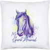 My Spirit Animal Kissen Pferde Pferdekopf Hengst Reiten Produktbild-Vorschau 1