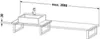 DURAVIT LC106C02222 Konsole variabel L-Cube 1 Produktbild-Vorschau 2