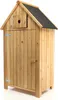 Wiltec Gartenhaus schmal aus Fichtenholz mit Bitumendach Produktbild-Vorschau 5