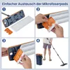 COSTWAY Sistema di mop e secchi 2,4L con funzione di Anteprima dell’immagine prodotto 9