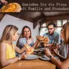 Pizzaschere & Pizzaschneider Set 2-teilig – Edelstahl Pizza Produktbild-Vorschau 4