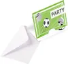 Amscan 8 Einladungskarten Fußball Kicker Party Produktbild-Vorschau 1