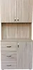 Küchenbuffet Blanca 180x80x40 cm mit Regalfächern und Produktbild-Vorschau 1