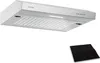 Klarstein SlimVent Hotte Aspirante, 60 cm Hotte de Cuisine Voir les images du produit 1