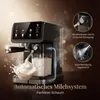 ZELURXX 3-in-1 Espressomaschine, 20 Bar Druck, 1350W Produktbild-Vorschau 8