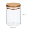 Relaxdays Vorratsdosen Glas, 3er Set, für Pasta, Reis, Produktbild-Vorschau 4