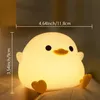 LED-Nachtlicht - Niedliche Silikon-Enten-Lampe für Produktbild-Vorschau 6