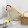 Frauen Niedliche Hš¹hnertasche Flauschige Henne Schulter Produktbild-Vorschau 4