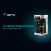 Filterkaffeemaschine ariva mit Touchscreen-LCD, 900W, 1,5L Produktbild-Vorschau 2