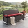 Poly-Rattan 3er Sitzbank MCW-F39, Gartenbank Truhenbank, Produktbild-Vorschau 12
